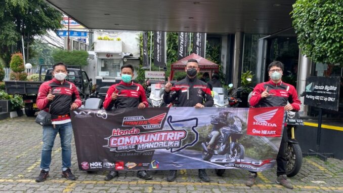 Komunitas Honda Communitrip Gas ke Mandalika Di Ajak Wahana Turing Nonton MotoGP
