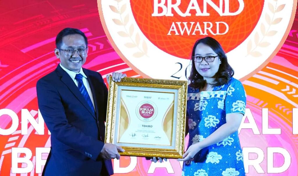 Tekiro Meraih Indonesia Digital Popular Brand Ke-7 kalinya (2)