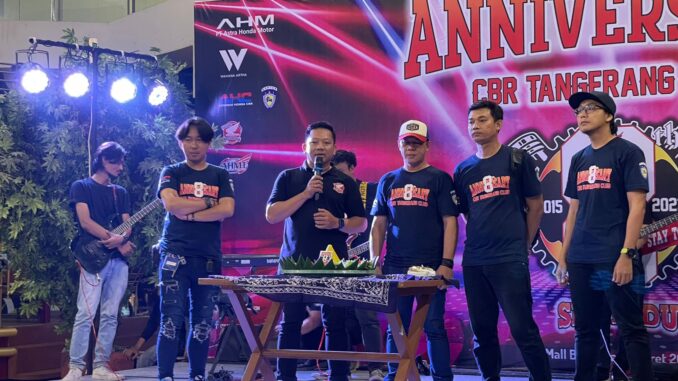 Ulang Tahun Honda CBR Tangerang Club diramaikan Pedagang UMKM (2)