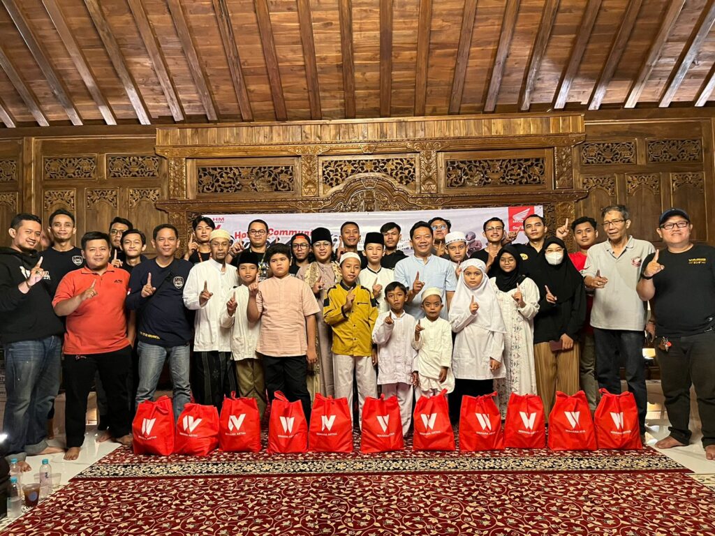 Ramadhan Tebar Kebahagian, Komunitas Honda Beri Santunan