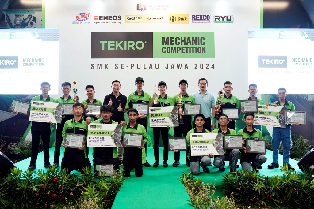 Tekiro Mechanic Competition 2024 menjadi Lomba Otomotif Terbesar SMK