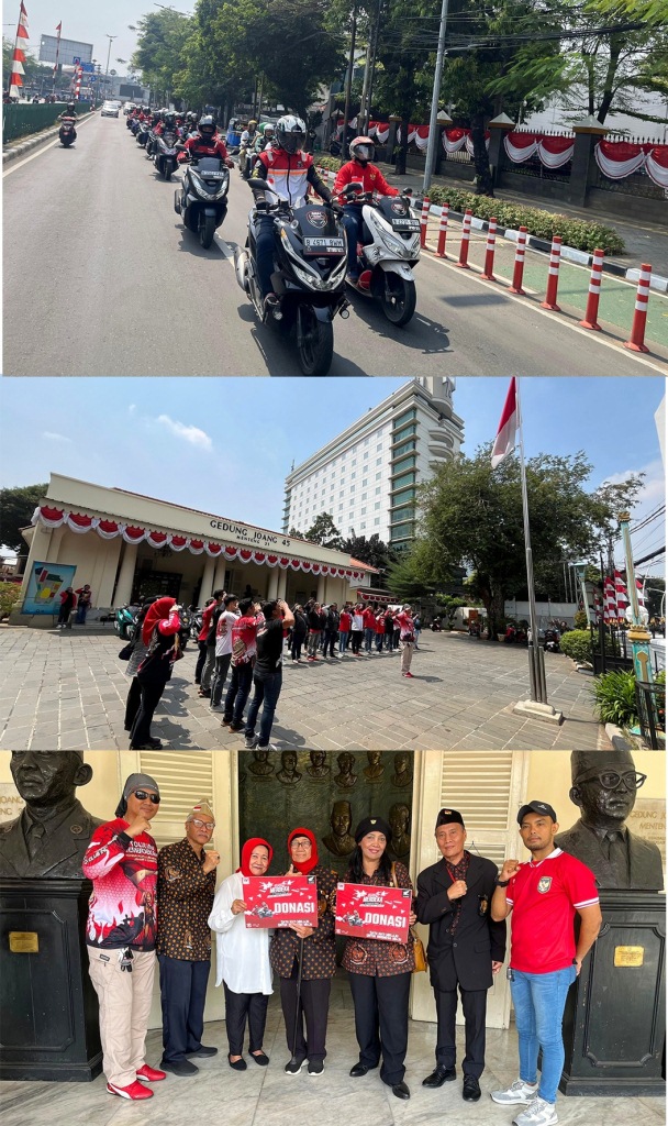 Bikers Honda PCX Jakarta Convoy Merdeka, Wahana Ajak Komunitas Rolling City Sembari Berdonasi (2)