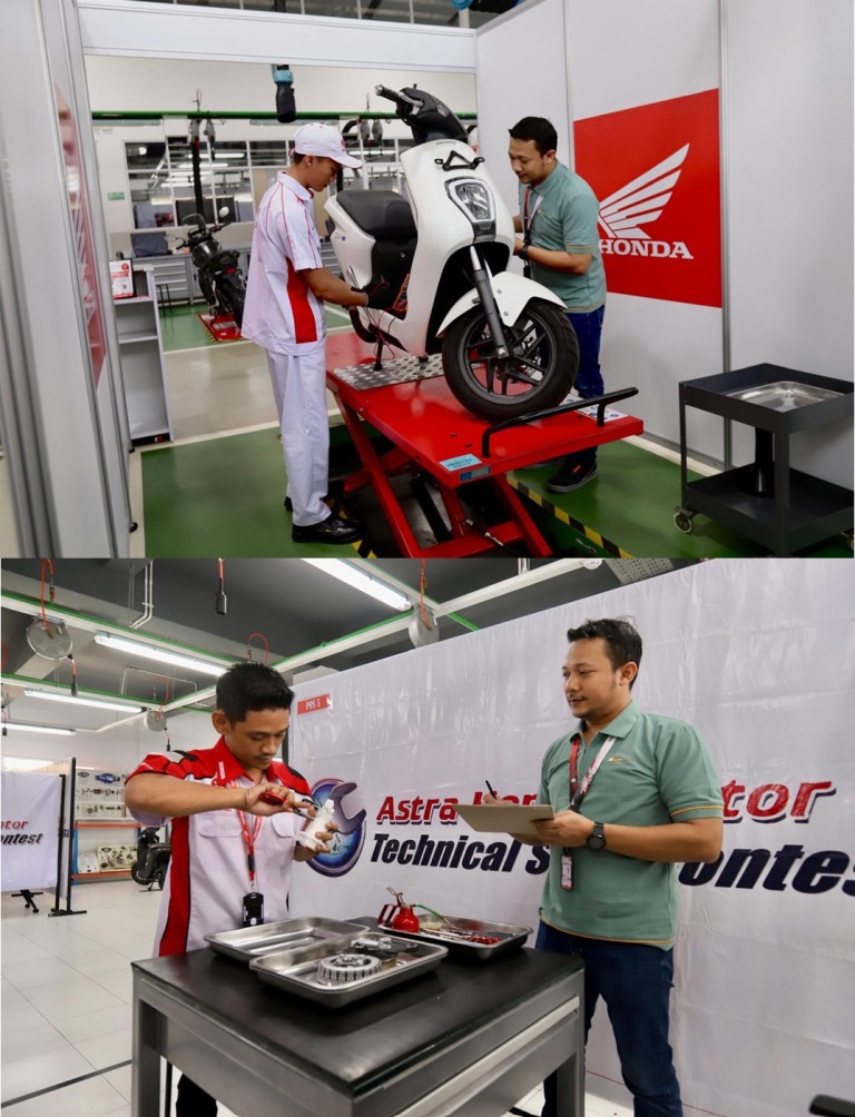 Kalibrasi Kompetensi Teknisi AHASS Merambah Hingga Motor Listrik Dalam Technical Skill Contest 2024 (6)