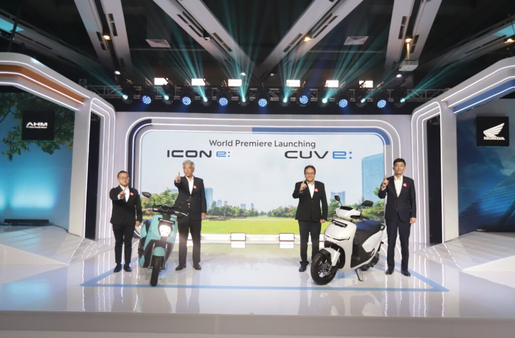 AHM Luncurkan Motor Listrik Honda ICON e dan CUV e