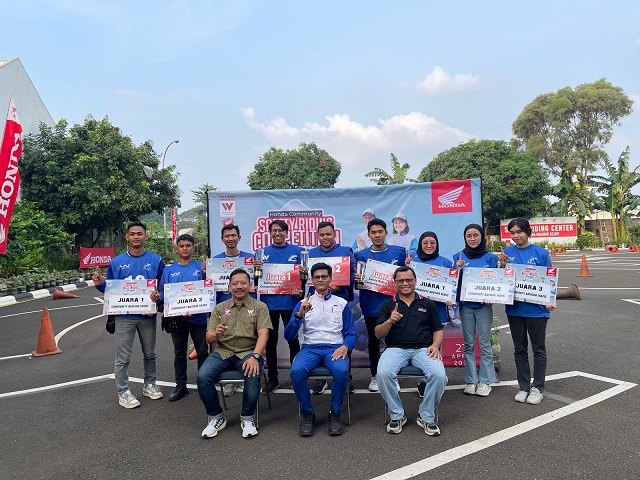 Unjuk Kebolehan! Komunitas Honda Siap Cetak Prestasi di CSRA Regional