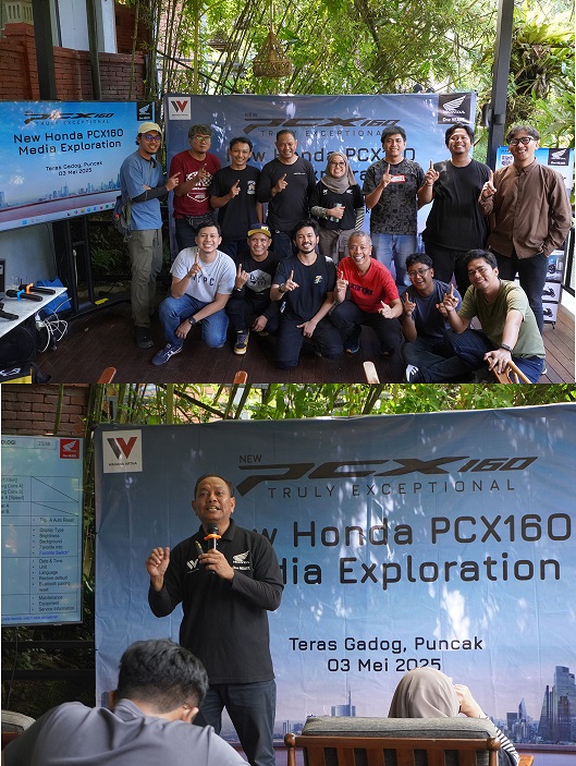 New Honda PCX160 RoadSync Uji Langsung Teknologi Premium dalam Media Exploration (3)