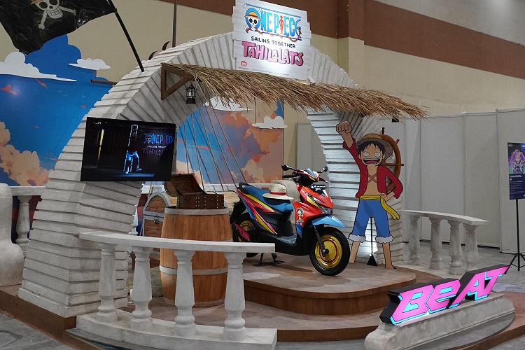 Honda BeAT Kolaborasi One Piece x Tahilalats Tampil Keren di AFA (3)