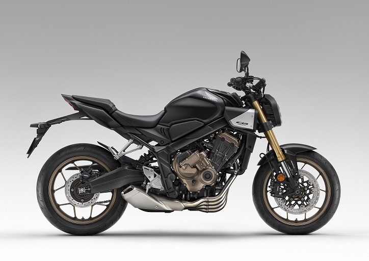 Neo Sport Café CB650R, Motor Ganteng Buat Jiwa Petualang (2)-Matte Gunpowder Black Metallic