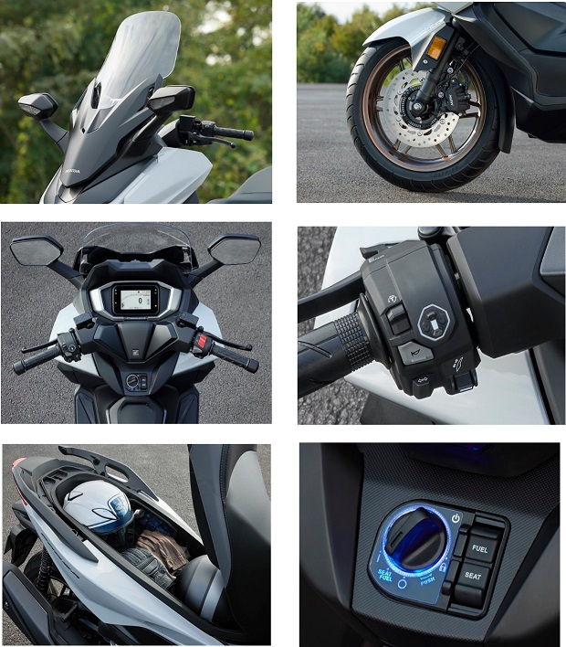 Tampil Beda, Honda Forza Kini Lebih Berkelas dengan Teknologi TFT Terbaru (2)