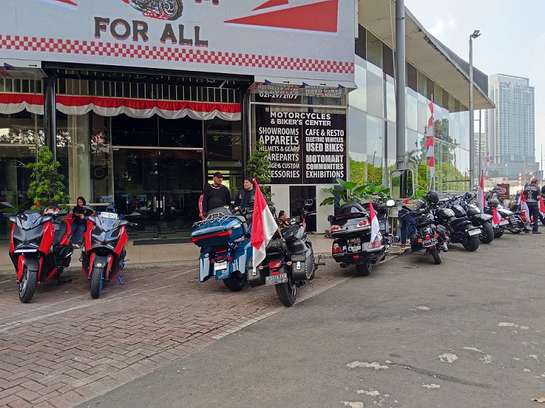 Satmori Kemerdekaan Dari Motovillage ke Warjo Cipayung dengan Semangat Merah Putih (3)