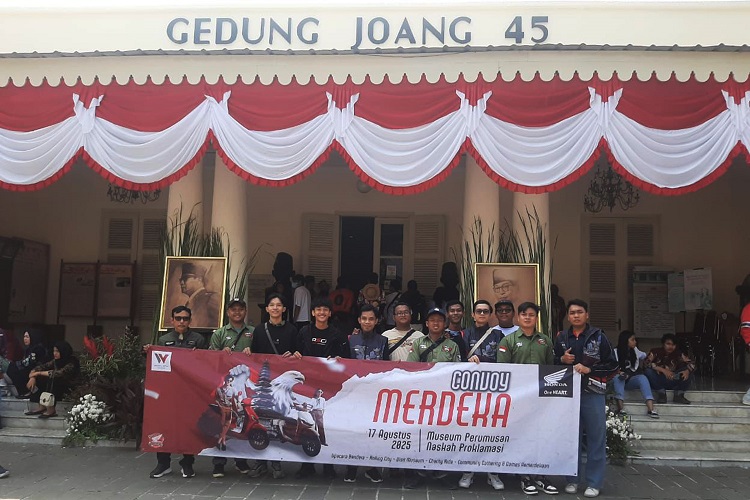 Honda Stylo Club Indonesia Gelar Convoy Merdeka Rayakan HUT ke-80 RI (2)