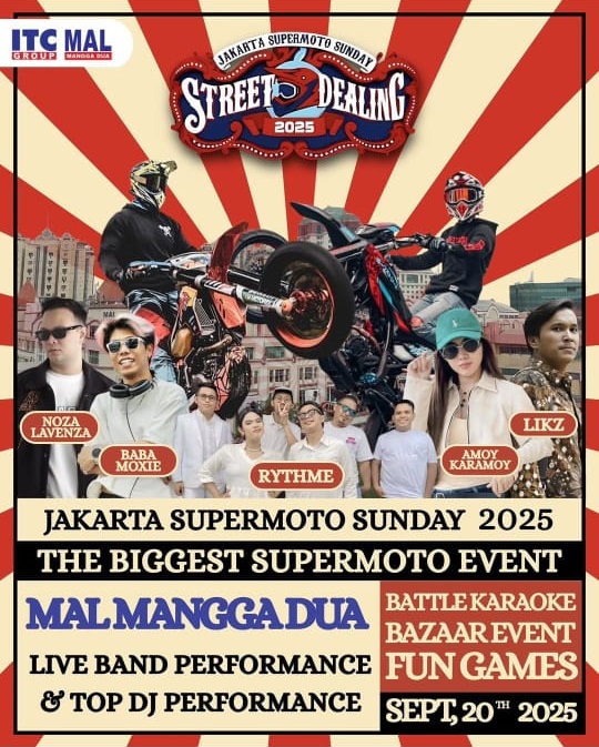 Keseruan Jakarta Supermoto Sunday 2025 Pesta Pecinta Supermoto! (6)