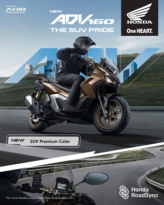 New Honda ADV160, Motor Petualang dengan Gaya Gagah & Teknologi Terkini (7)