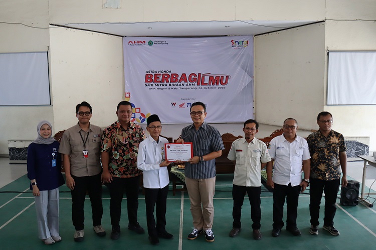 Komitmen Honda Kembangkan SDM Otomotif Program AHBI Hadir di SMK Negeri 2 Kabupaten Tangerang (2)
