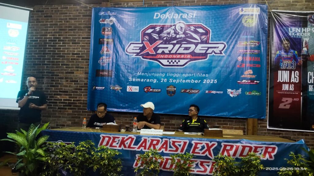 Kumpul Akbar Mantan Pembalap! Deklarasi Exrider Indonesia Berlangsung Meriah di Semarang (7)