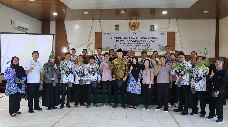 Aksi Lingkungan WMS Serah Terima Bibit Pohon ke Sekolah (3)