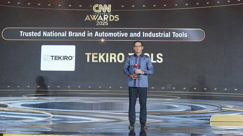 Tekiro Dinobatkan Sebagai Merek Terpercaya Nasional di CNN Awards 2025 (2)