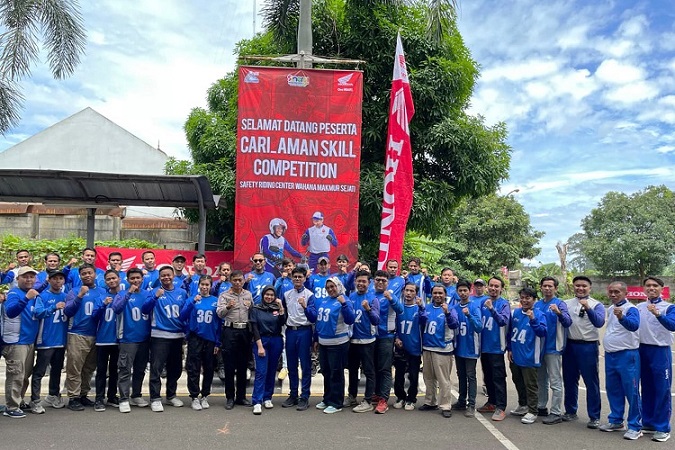 Uji Skill Berkendara WMS Gelar Safety Riding Competition di Tangerang (2)