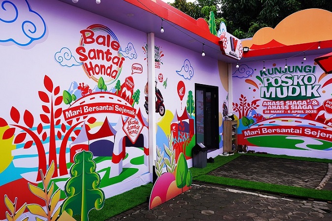 Bale Santai Honda Sediakan Tempat Istirahat Nyaman bagi Pemudik (3)