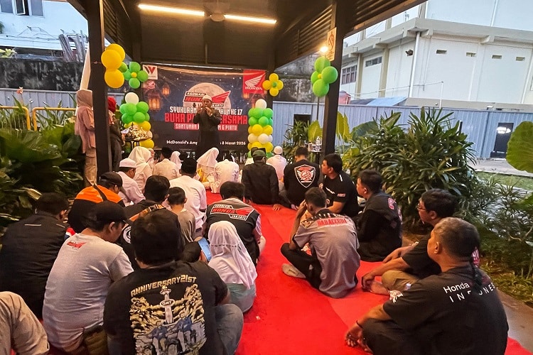 Komunitas Honda Jakarta Rayakan 17 Tahun AHJ dengan Semangat Ramadan (2)