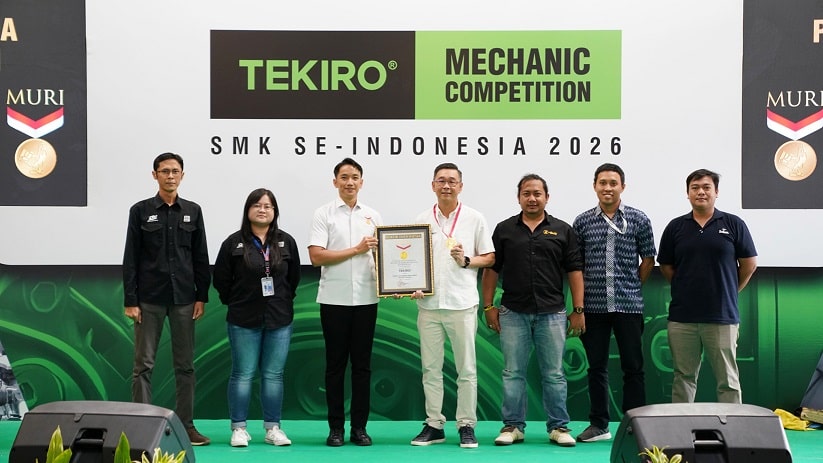 Luar Biasa! Tekiro Mechanic Competition 2026 Resmi Pecahkan Rekor MURI (1)