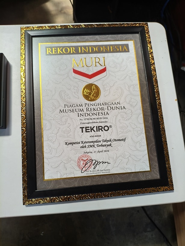 Luar Biasa! Tekiro Mechanic Competition 2026 Resmi Pecahkan Rekor MURI (7)