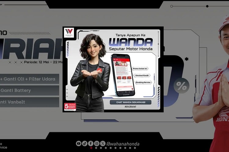 WANDA Permudah Kebutuhan Pemilik Sepeda Motor Honda Kapan Saja (1)