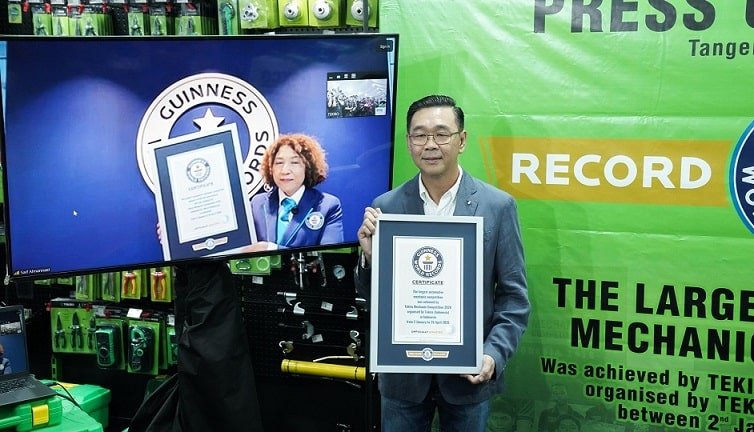 Cetak Sejarah, TEKIRO Raih Pengakuan Internasional Guinness World Records (3)