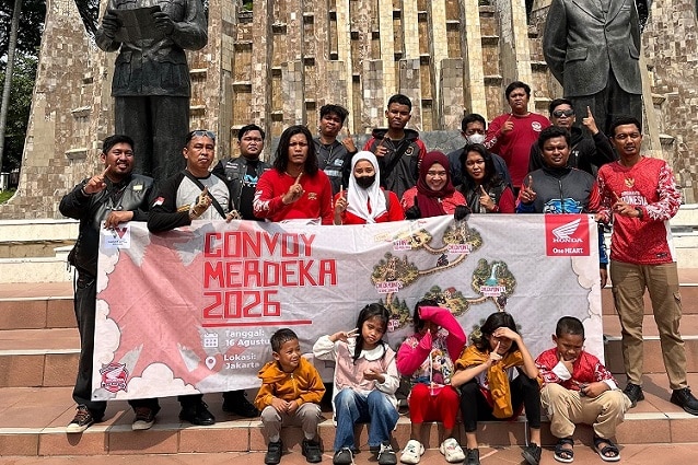 Honda Community Convoy Merdeka, Riding Bersama Sambil Mengenal Sejarah Jakarta (3)