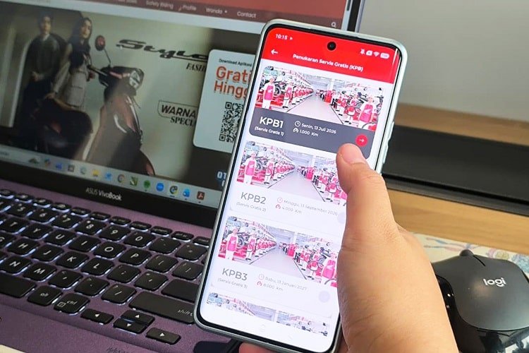 KPB Digital, Perawatan Motor Honda Kini Lebih Praktis Lewat Wanda