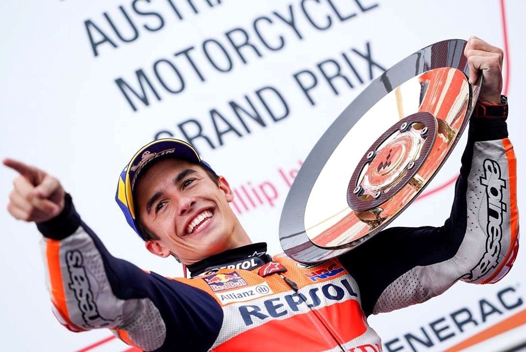 Marquez Menang-MotoGP-Phillip Island-Tidak-Tahu-Kalau-Vinales terjatuh