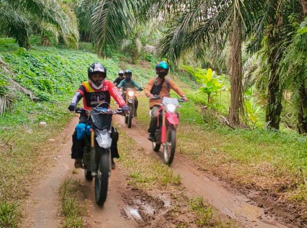 Wahana Ajak Komunitas Honda CRF150 Menjelajah Alam Sambil Tes Kemampuan Motor