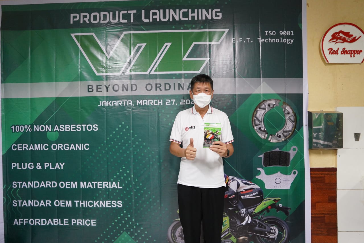Kampas Rem VTC Responsif dan Tidak Berisik