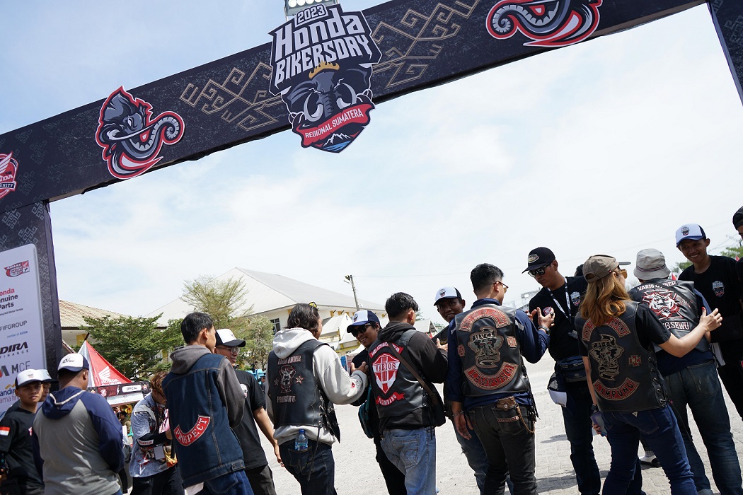 Ribuan Bikers Honda Antusias di HBD Regional 3 Pulau