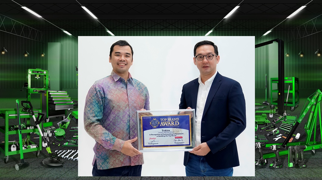 Tekiro Raih Top Brand Award untuk Ke-9 kalinya berturut-turut, mantap