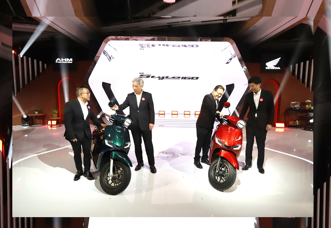 AHM Hadirkan Skutik Premium Fashionable New Honda Stylo 160, Jadi Pusat Perhatian