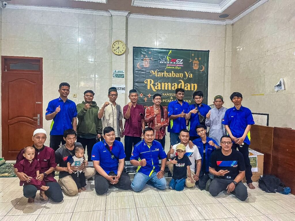 GSX Club Indonesia Regional Jakarta Raya Mengadakan Buka Bersama dan Santunan