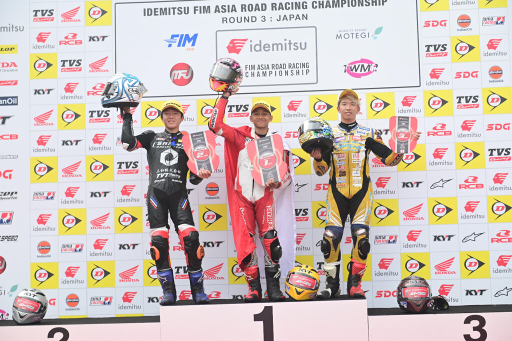 Pebalap Astra Honda Juara Pertama Dengan CBR250RR di Asia Road Racing Championship (ARRC) 2024