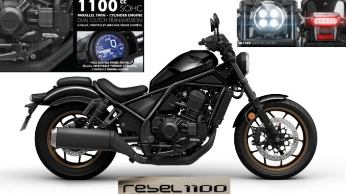 AHM Luncurkan Rebel 1100 Bagi Pecinta Big Bike