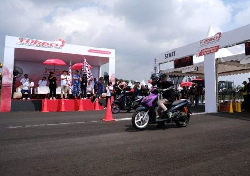 Acara Pertamax Turbo Drag Fest 2024 Putaran 2 Tasikmalaya Menyalurkan Hobi Balapan