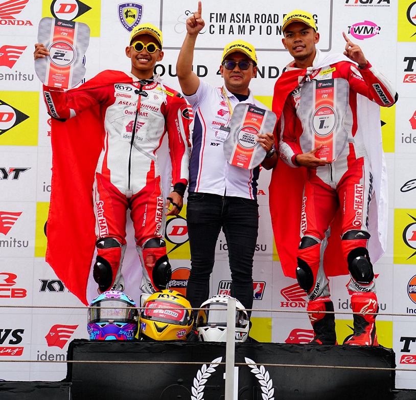 Astra Honda Borong Podium di ARRC Mandalika Tunggangi CBR