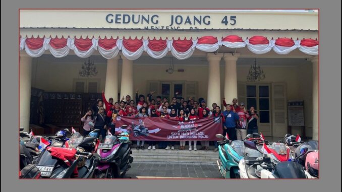 Bikers Honda PCX Jakarta Convoy Merdeka, Wahana Ajak Komunitas Rolling City Sembari Berdonasi