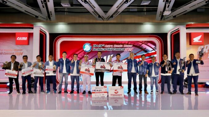 Kalibrasi Kompetensi Teknisi AHASS Merambah Hingga Motor Listrik Dalam Technical Skill Contest 2024