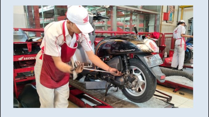 Servis Motor AT Honda di AHASS, Ada Promo Spesial Hari Kemerdekaan