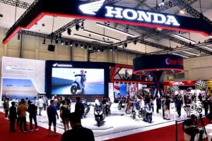 Honda ICON e di booth AHM IMOS 2024