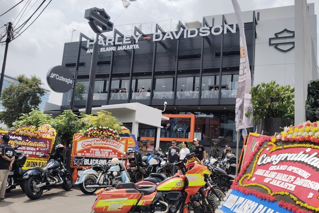 Anak Elang Harley-Davidson Buka Dealer Baru dengan Area Nongkrong Seru