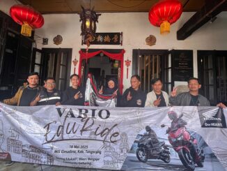 Komunitas Honda Vario Kompak Berbagi Ilmu Safety Riding Lewat Vario Eduride