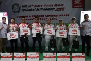 AHM Technical Skill Contest ke-29 Adu Keahlian Teknisi Honda
