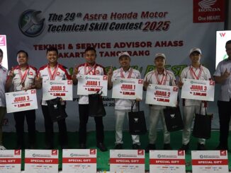 AHM Technical Skill Contest ke-29 Adu Keahlian Teknisi Honda