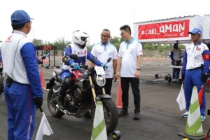 Gas Pol Edukasi! Para Jawara Safety Riding Honda Adu Skill